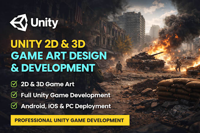 Unity Game Design Graphics Unity 2d unity 3d game art design unity game development game ui ...
