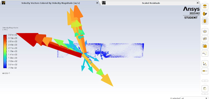 perform professional fea, cfd , and simulation using ansys