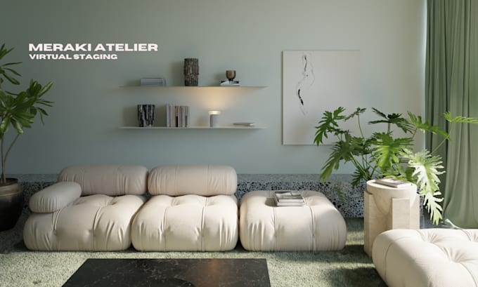 create photorealistic virtual staging