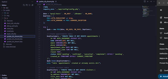 fix any HTML, CSS, js, PHP or mysql bug fast