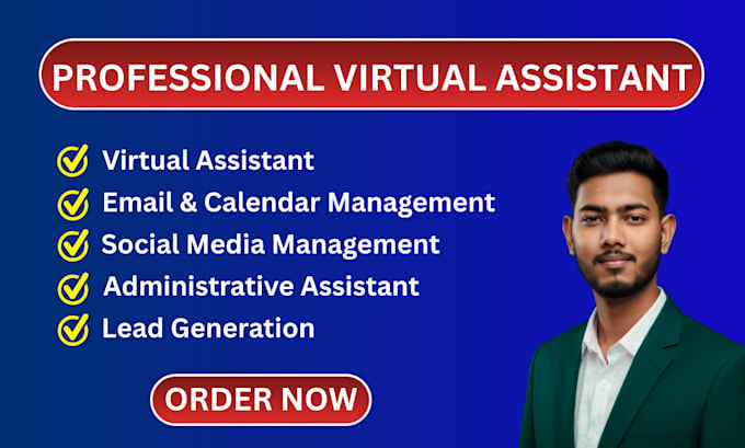 be your virtual assistant for admin, data entry and pa