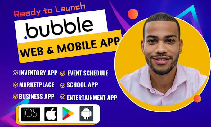 build bubble web app bubble mvp saas bubble open ai on bubble io mobile app