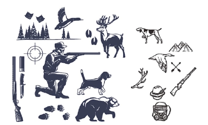 draw any elements for your business with line art