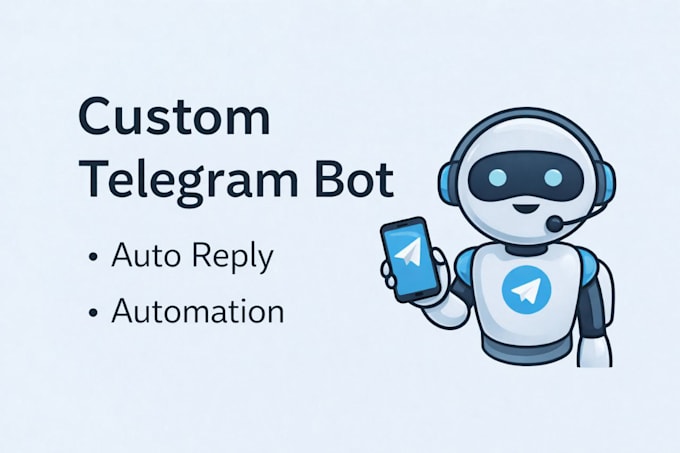 create a professional telegram bot using python