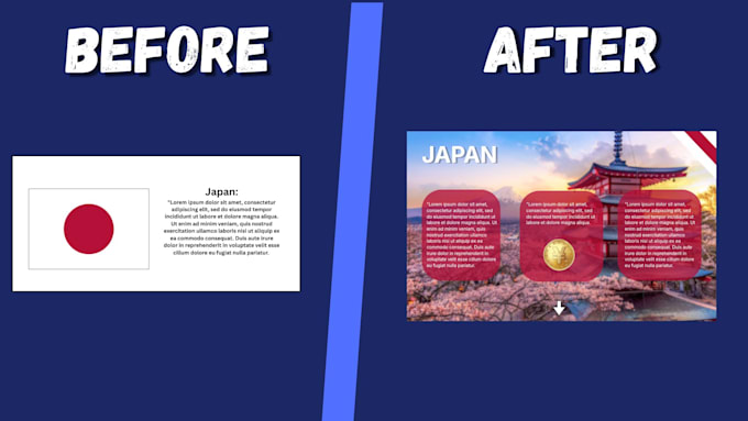 redesign your powerpoint or canva presentation