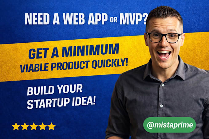 build a web app, mvp, saas