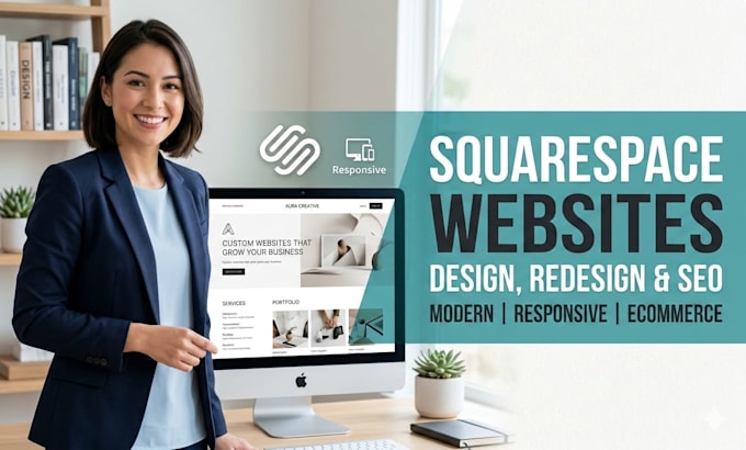build squarespace website design redesign professional website development