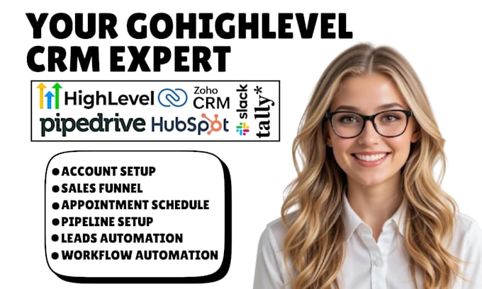 integrate slack mojo dialer with ghl hubspot tally pipedrive zoho crm automation
