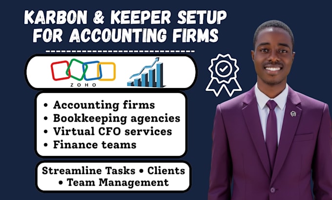setup karbon and keeper for automated bookkeeping workflows