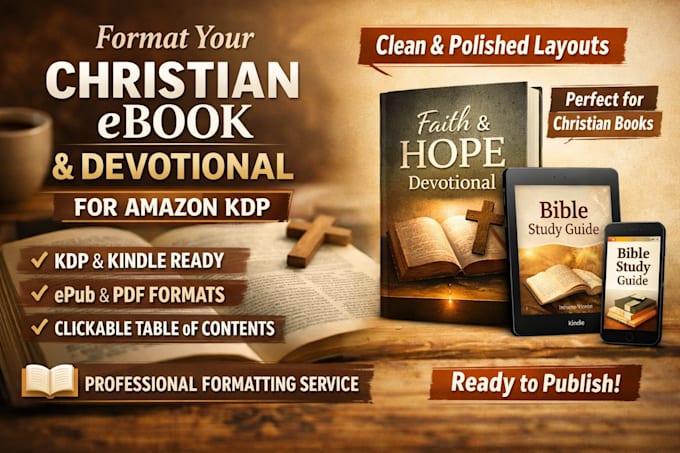christian book formatting, ebook formatting, book formatting, ebook formatting