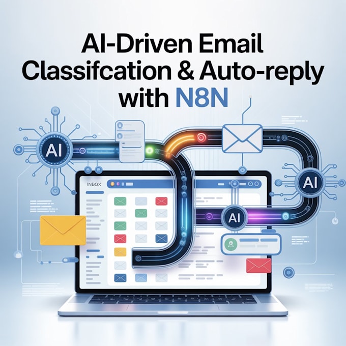 do ai driven email classification  auto reply with n8n