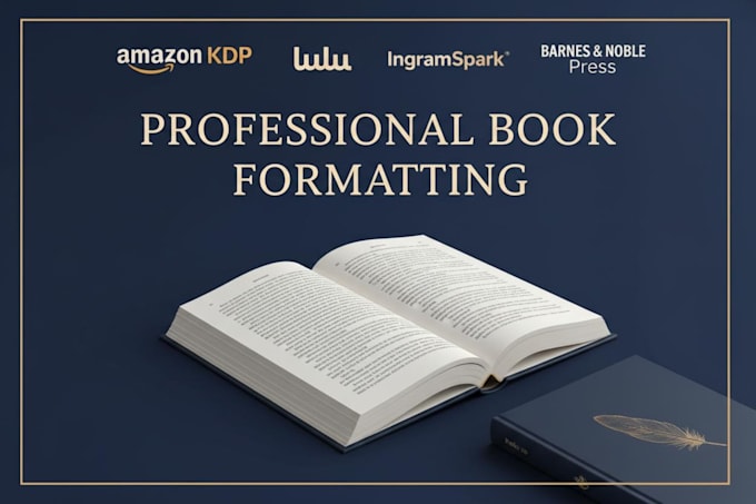 amazon KDP formatting, ebook formatting, print interior design,kindle conversion