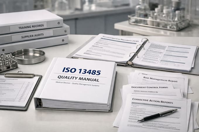 Crear documentación de dispositivos médicos iso 13485 y sistema de ...