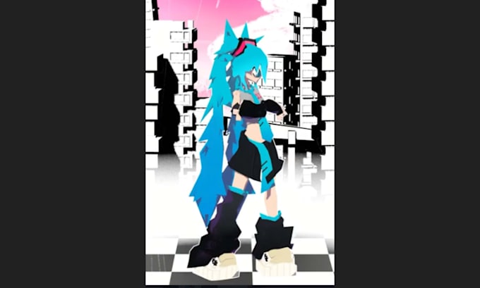 do low poly ps1 ps2 n64 y2k game characters rigging, animation, vtuber and unity
