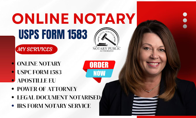 Notarize your documents, usps 1583, apostile eu, affidavit, poa, notary ...
