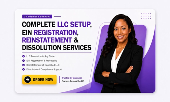 do complete llc setup, ein registration, reinstatement and dissolution services