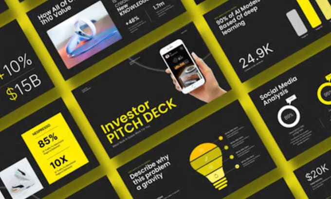 redesign presentation investor pitch deck polish sales powerpoint presentation