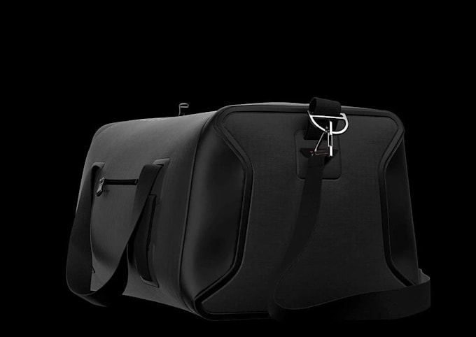 do realistic 3d bag design, 3d handbag and 3d backpack, 3d bag modeling
