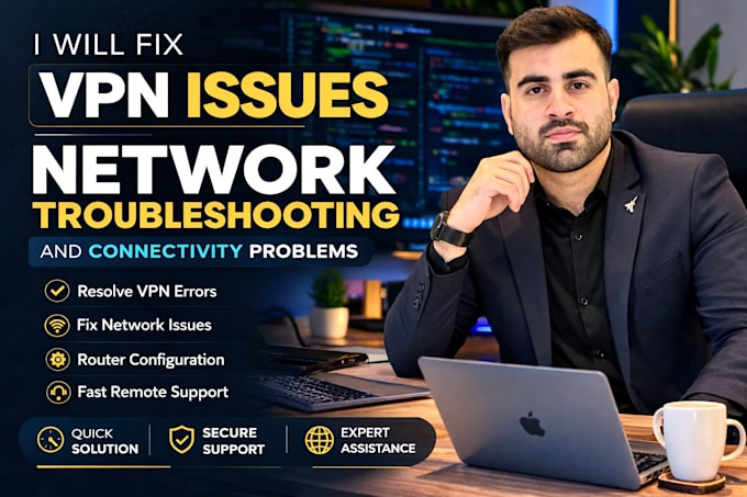 fix VPN, network connectivity and router issues
