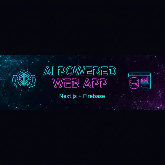 Ai powered web app using nextjs and firebase by Zainab_tsx | Fiverr