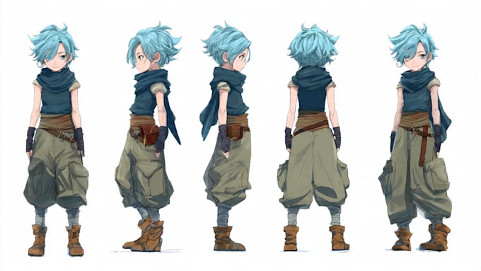 design a anime character for you