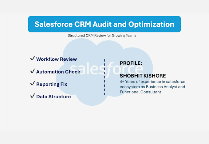 audit and fix your salesforce CRM workflow and automation