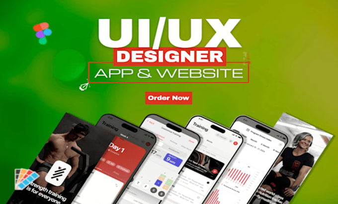 design mobile and web app UI UX in figma