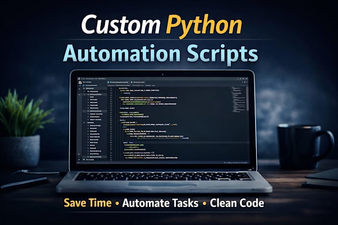 automate your repetitive tasks using custom python, scripts