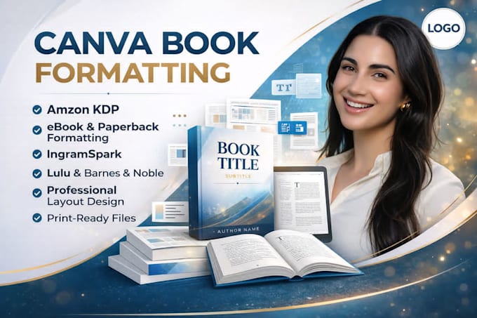 do canva formatting for amazon kdp, kids book, ebook design, print format