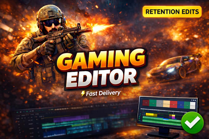 edit viral gaming shorts, funny moments or montages