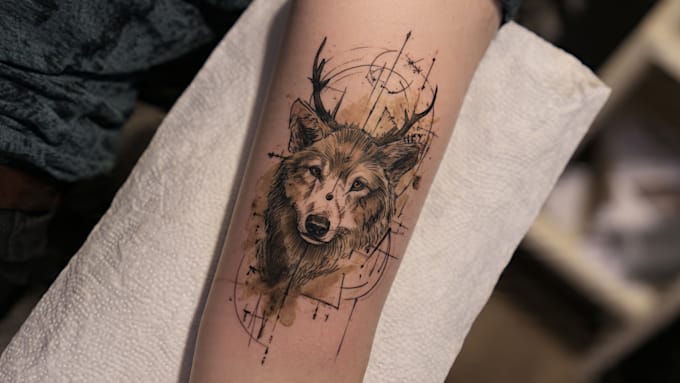 create a personalised tattoo sketch for you