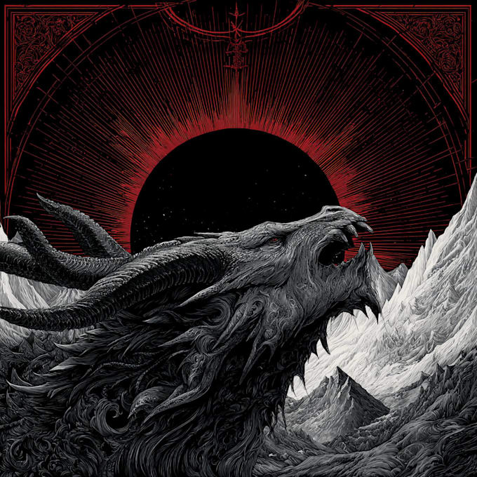 Create a detailed dark art for metal band album cover by Marcleod | Fiverr