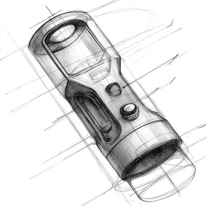 sketch a product design idea