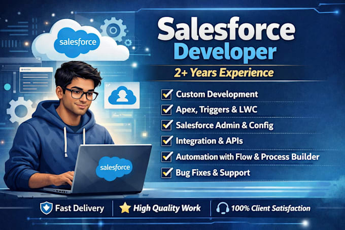 develop salesforce apex, lwc, cpq and fsl solutions