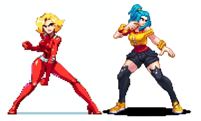 do pixel art animation sprite sheet pixel character animation 2d pixel game art