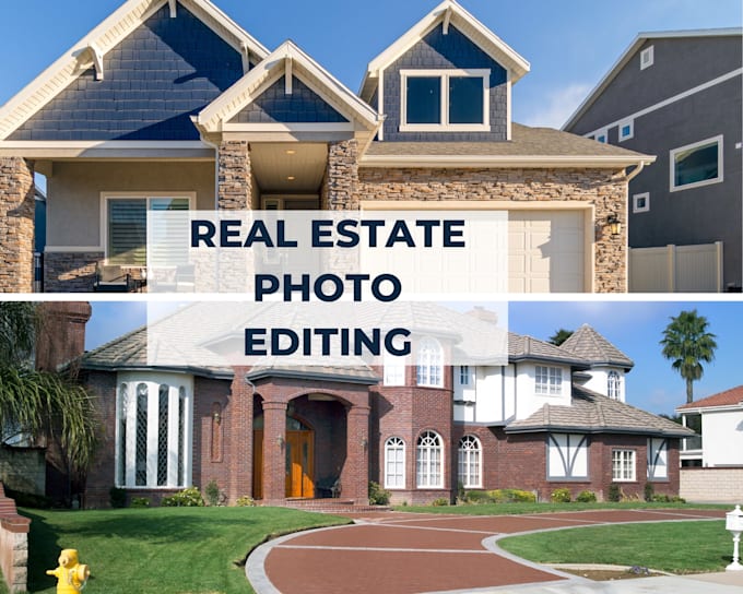 enhance real estate photos, replace sky, add twilight effect