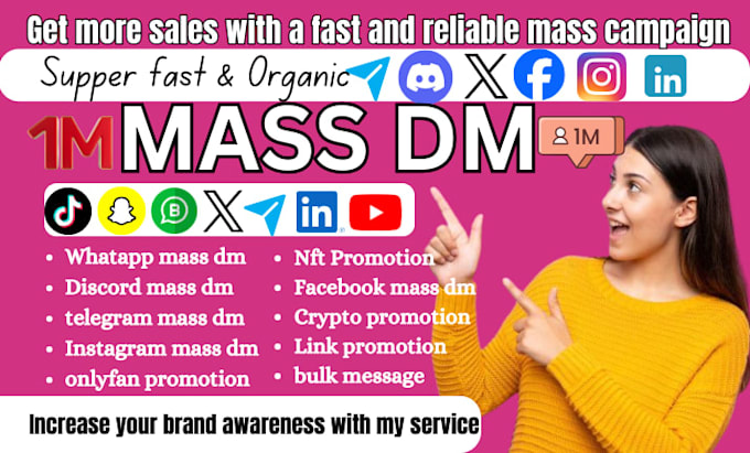 do mass dm telegram mass dm