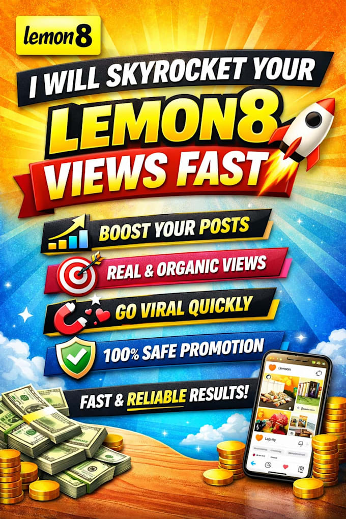 skyrocket your lemon8 views fast