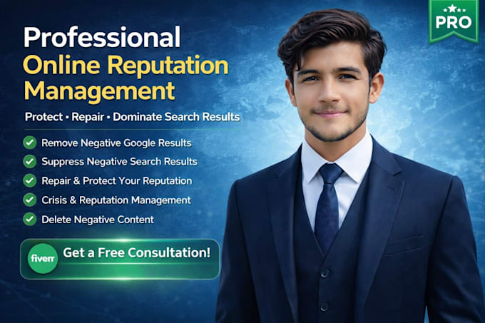 do online reputation management, ORM, services to suppress negative links