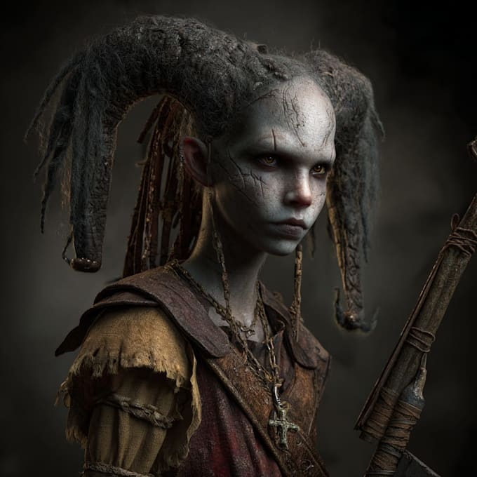 fantasy horror and fantasy horror character