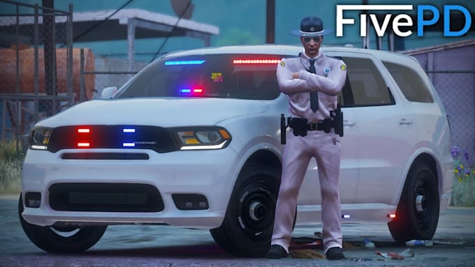 develop fivepd, lspdfr and nopixel inspired police rp server for fivem