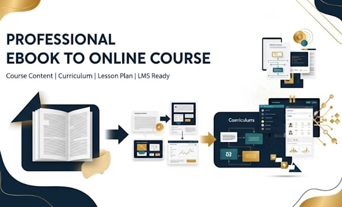 write your ebook and turn it into a professional online course