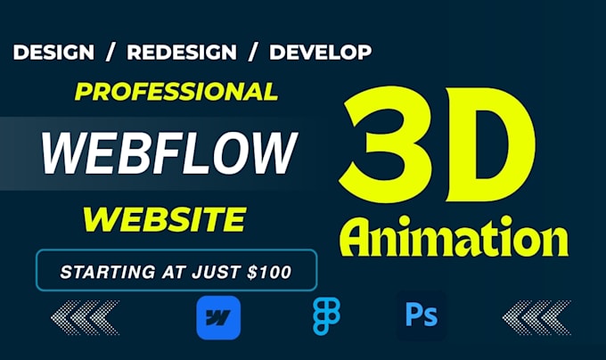 design, develop, and fix webflow websites with expert precision