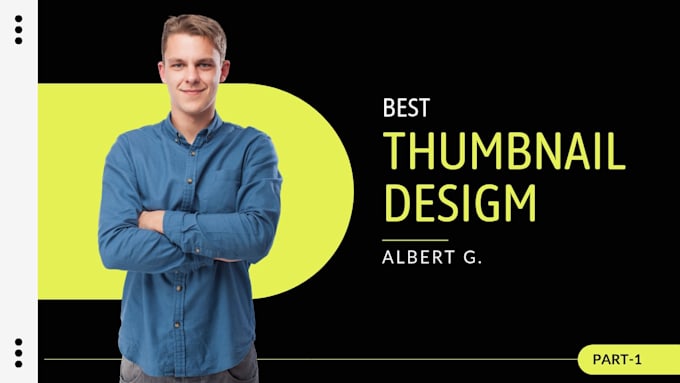 design a high CTR and user engaging  youtube thumbnail