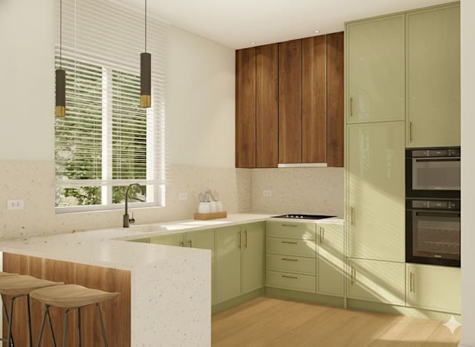 design a functional and modern kitchen