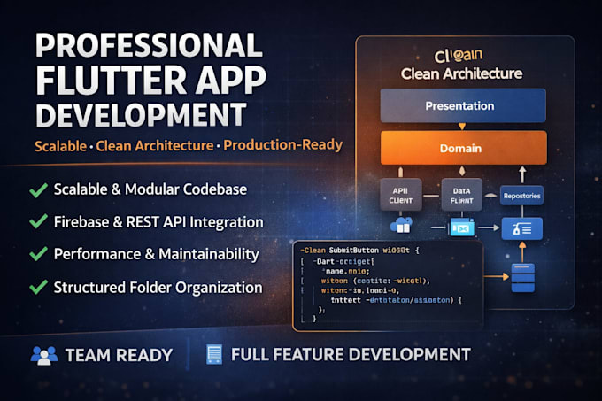 build a professional application with scalable architecture