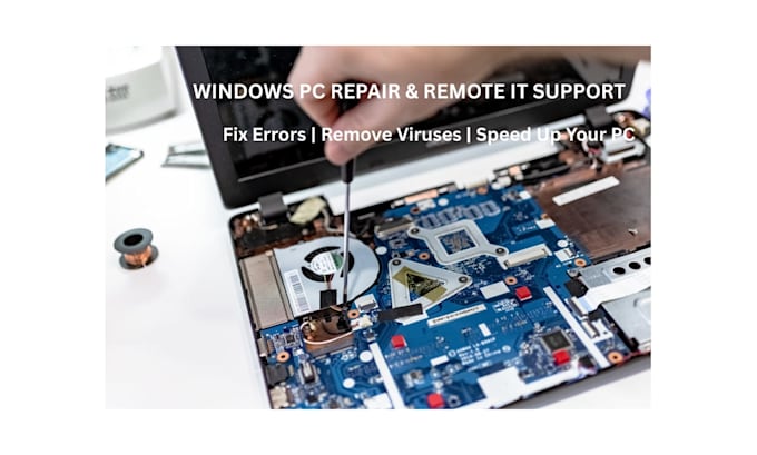 fix your windows PC issues and provide fast remote IT support