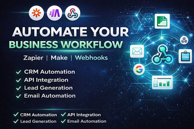automate your workflow using make and zapier