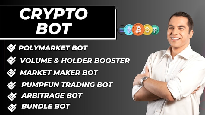 develop trading and automation bots for crypto platforms