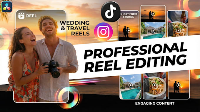 create viral social media reels with professional editing